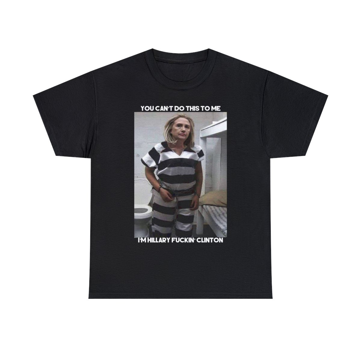 Hillary Clinton you can't do this to me Men's Short Sleeve Tee