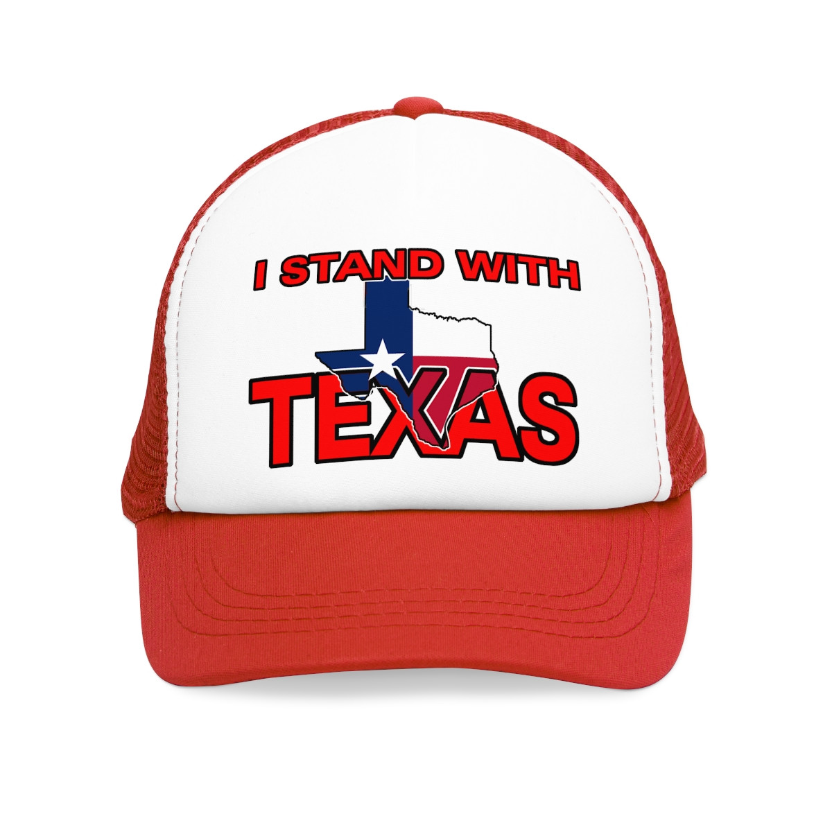 I Stand With Texas  Mesh Cap