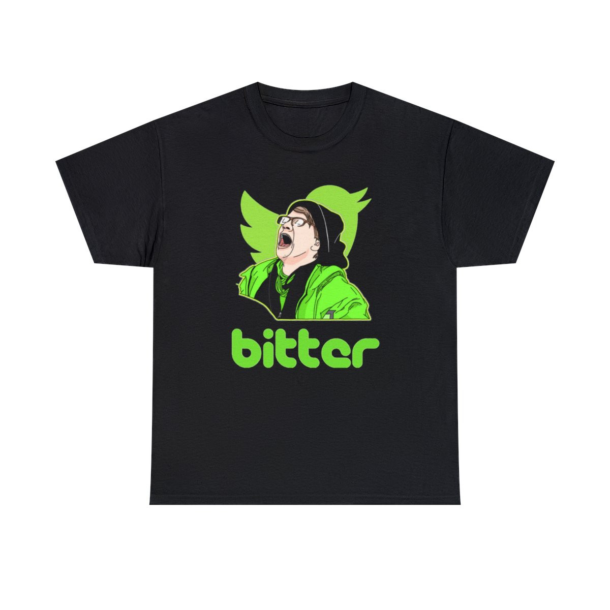 Bitter looney liberal crying over Twitter Men's Short Sleeve Tee