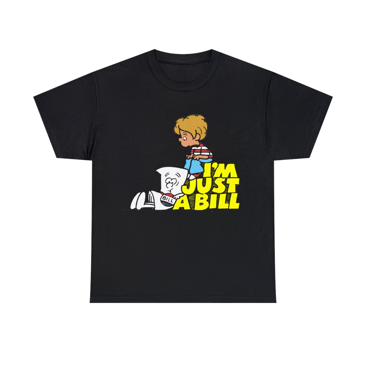  I'm Just A Bill from Schoolhouse Rock Men's Short Sleeve T Shirt