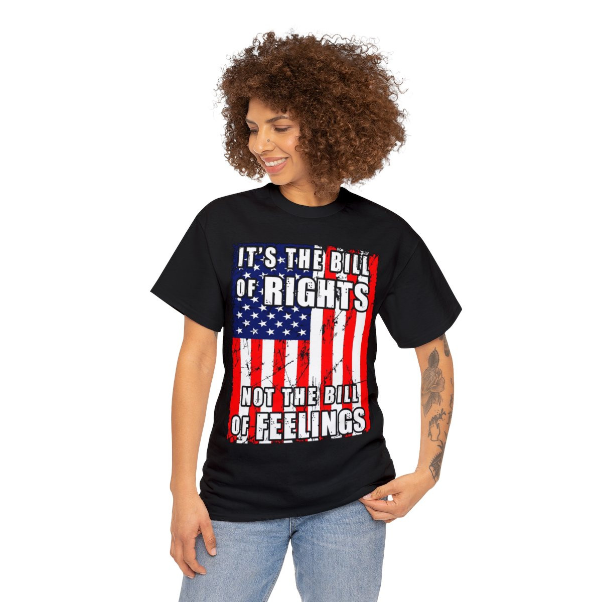 It's the Bill of Rights not bill of feelings UNISEX Short Sleeve Tee