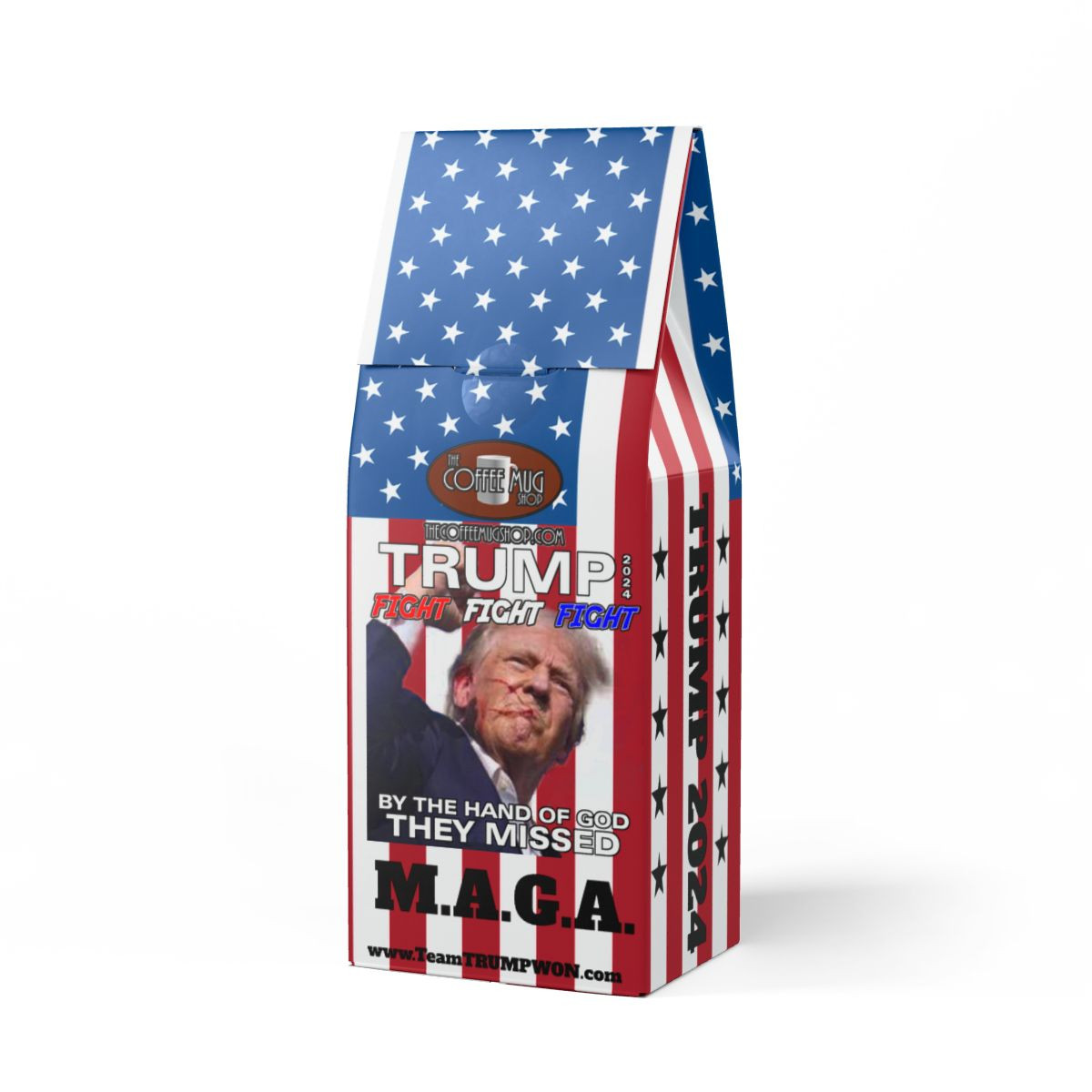 TRUMP 2024 M.A.G.A. Cascades Coffee Blend (Medium-Dark Roast)
