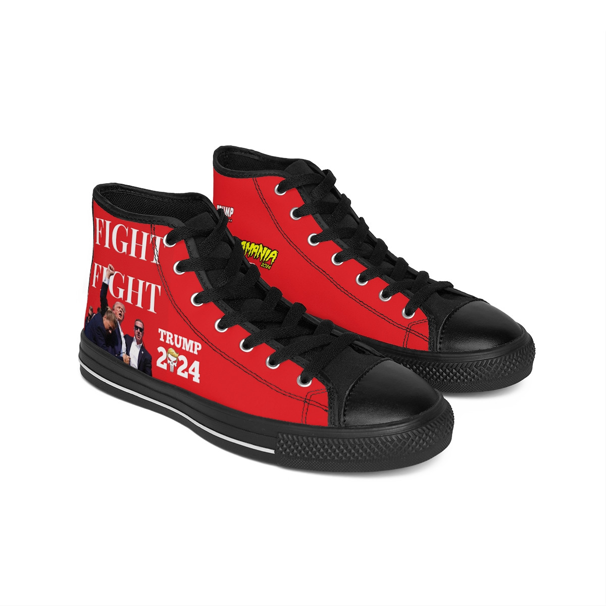 DJT Trumpamania Trump 2024 hi top Men's Classic Sneakers