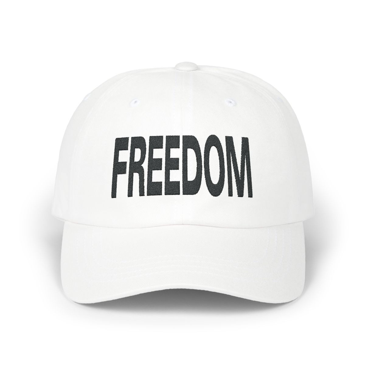 Freedom blk Classic Dad Cap