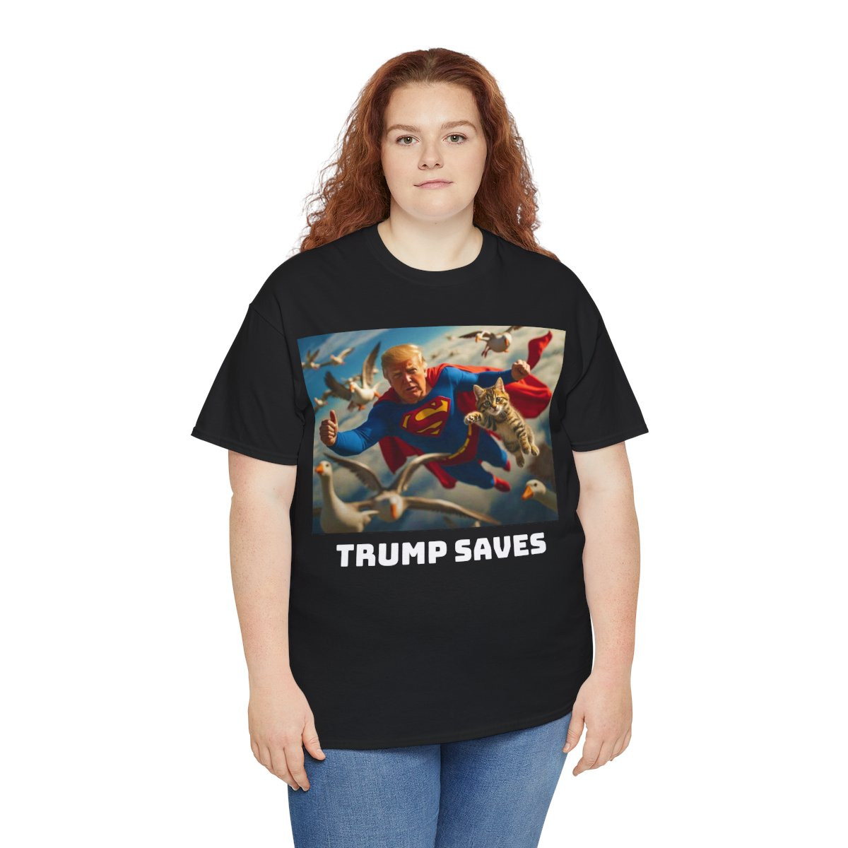 Make Pets Safe Again Trump Saves 2024 unisex Short Sleeve Tee