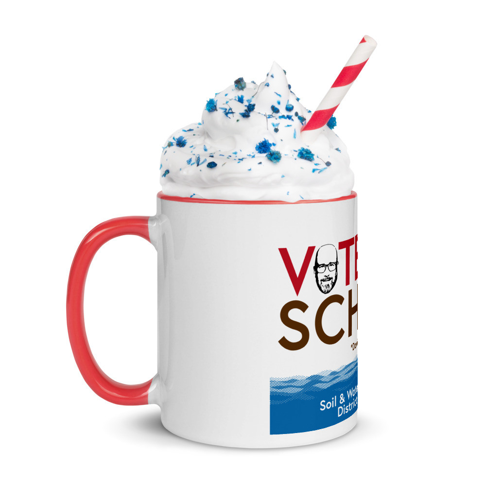 Vote Schmid Mug with Color Inside