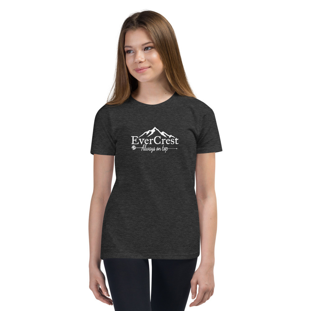EverCrest Always On Top Youth Short Sleeve T-Shirt (Dark Colors)