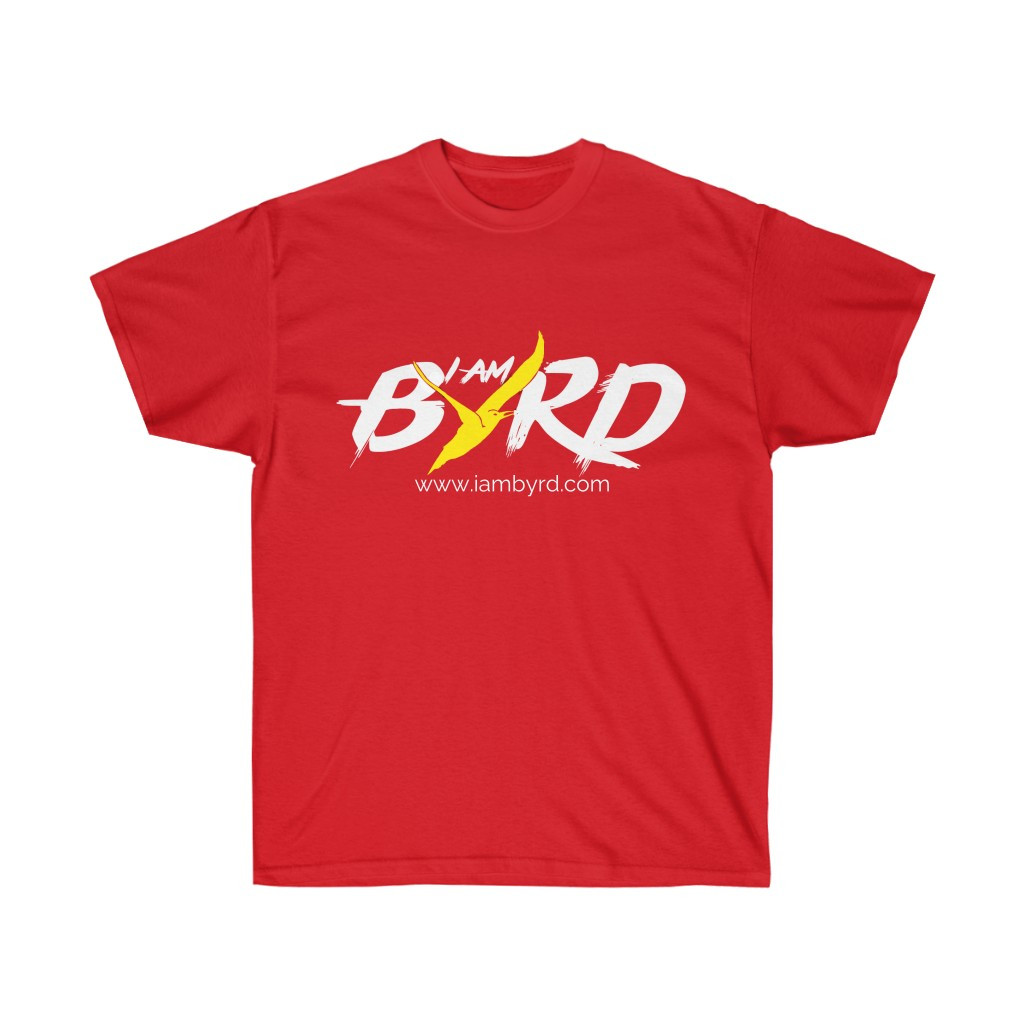 Red / Yellow Byrd Unisex Ultra Cotton Tee