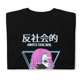 Unisex T-Shirt Antisocial