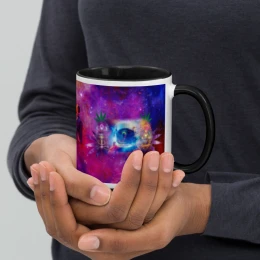 Mug with Color Inside Space High