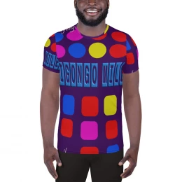 All-Over Print Men's Athletic T-shirt