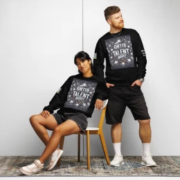 Crew neck sweatshirt