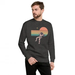  Astronaut Unisex Premium Sweatshirt