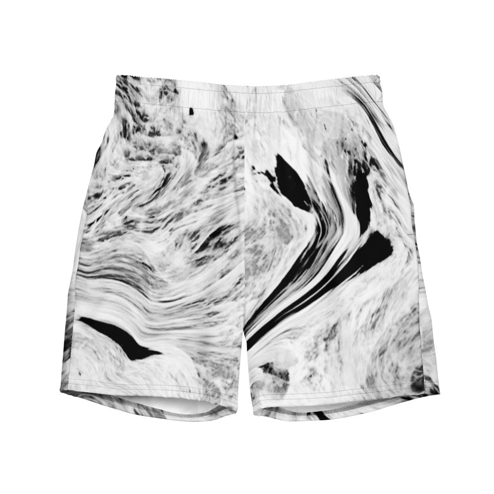 All-Over Print Recycled Swim Trunks