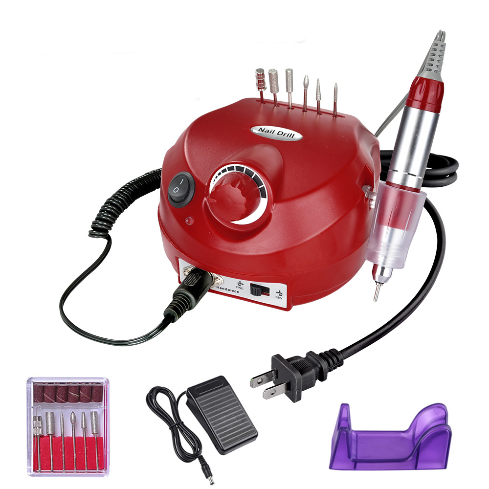 Nail drill kit H red