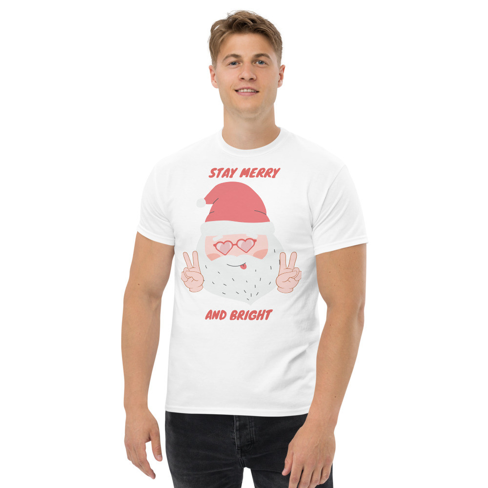 Men's tee - Stay Merry and Bright
