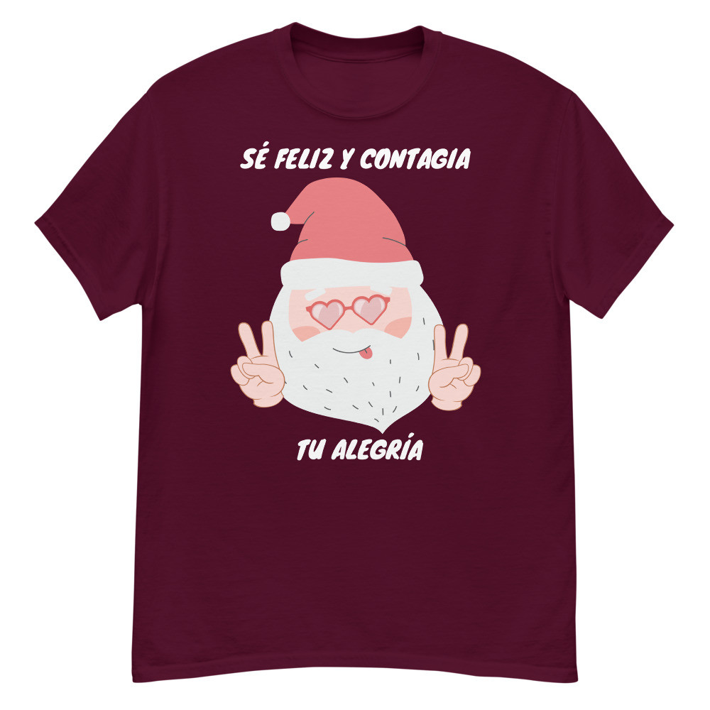 Men's tee - Sé Feliz y Contagia tu Alegría