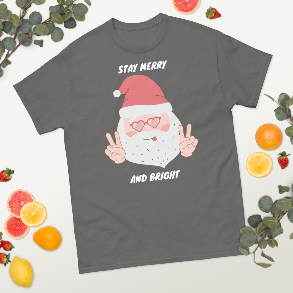 Men's tee - Stay Merry and Bright