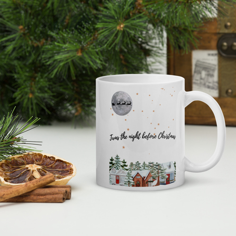 Christmas Mug - Twas the night before christmas