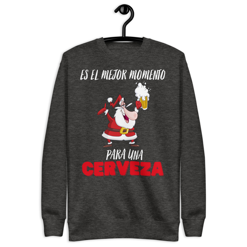 Unisex Sweatshirt - Santa Claus & Cerveza