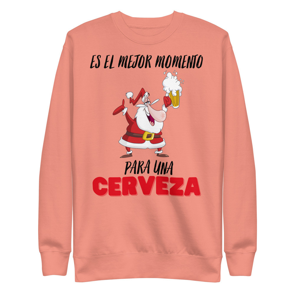 Unisex Sweatshirt - Santa Claus & Cerveza