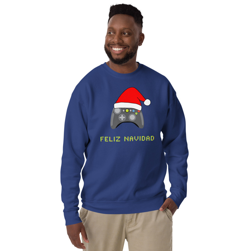 Unisex Sweatshirt - Feliz Navidad & Videojuegos