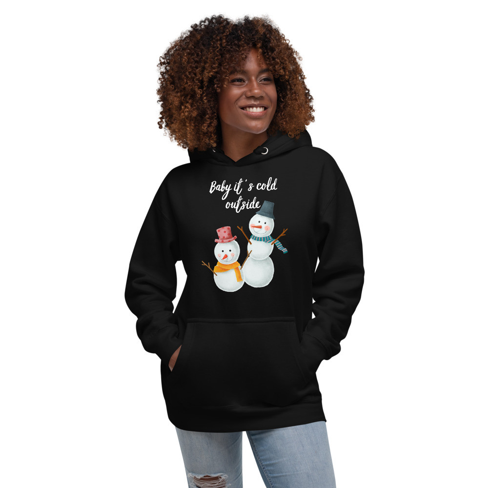 Unisex Hoodie - Christmas - Baby it´s cold outside