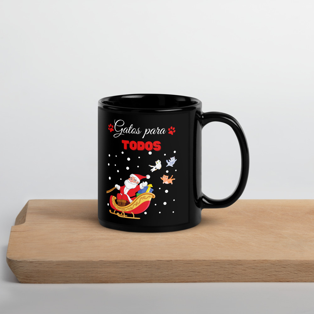 Taza de Navidad - Gatos para todos