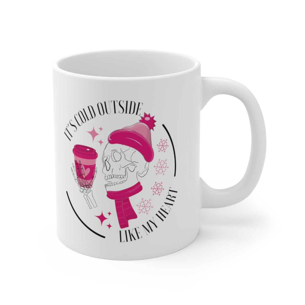 It´s cold outside, like my heart - Mug