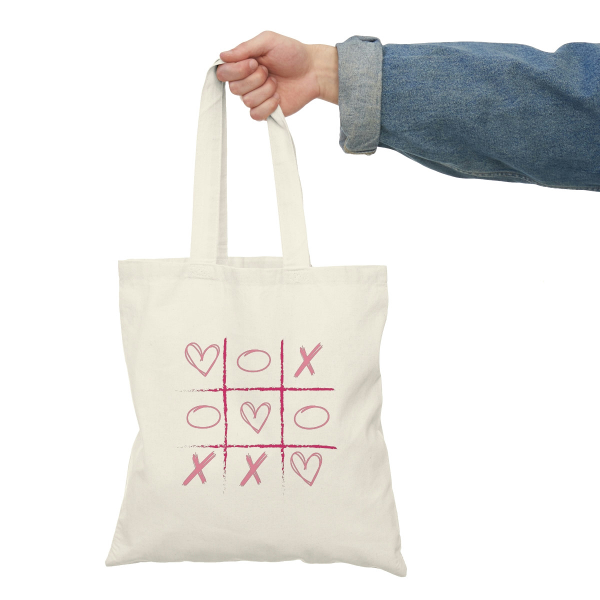 Natural Tote Bag - Valentine´s day