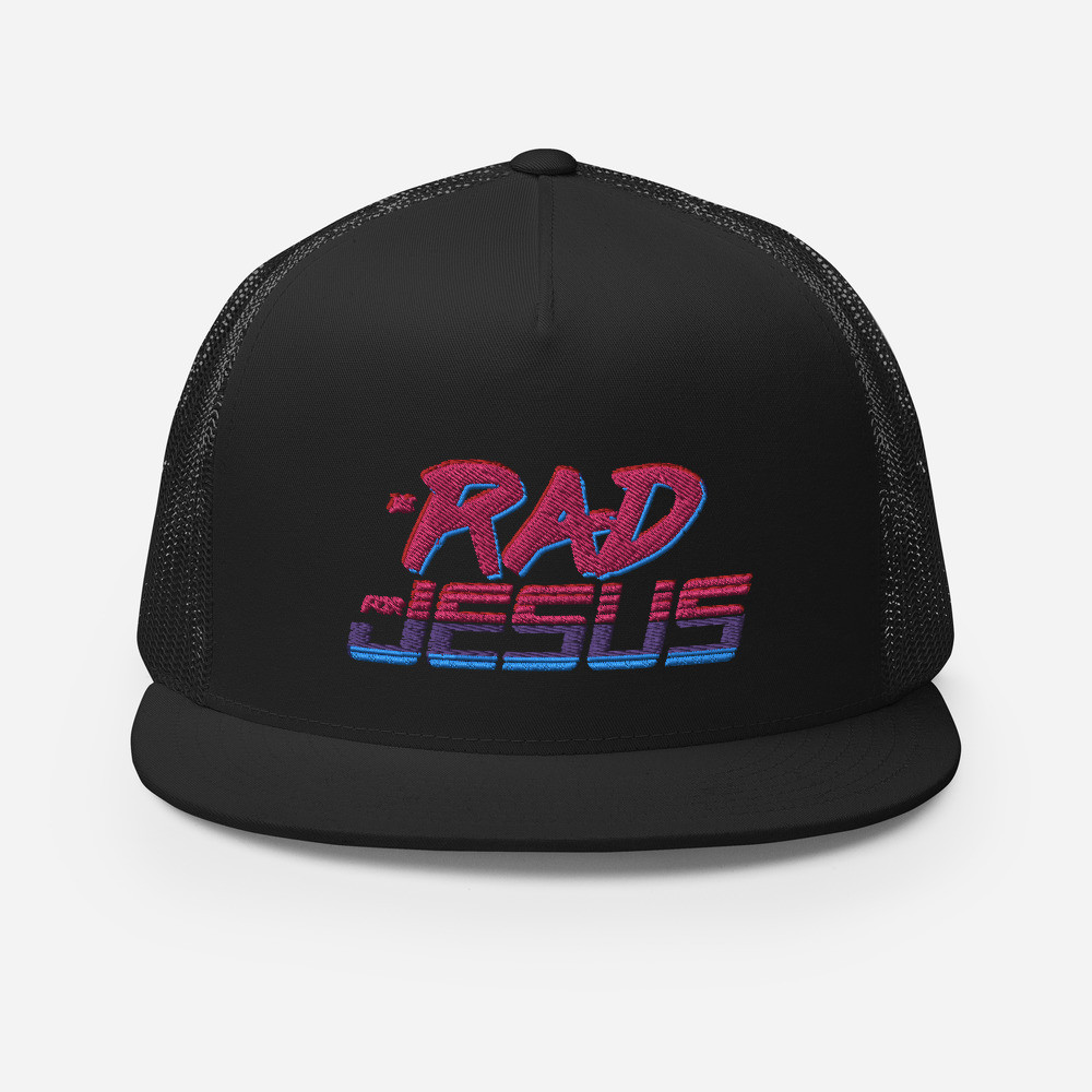 BE RAD Trucker Cap BLK/BLK