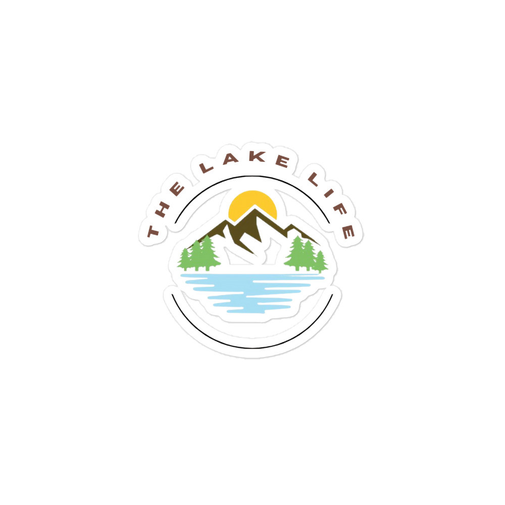 The Lake Life - Bubble-free stickers