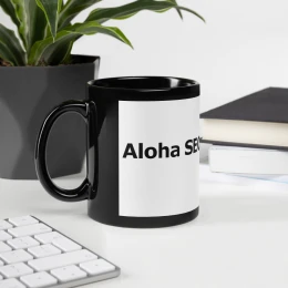 Black Glossy Mug