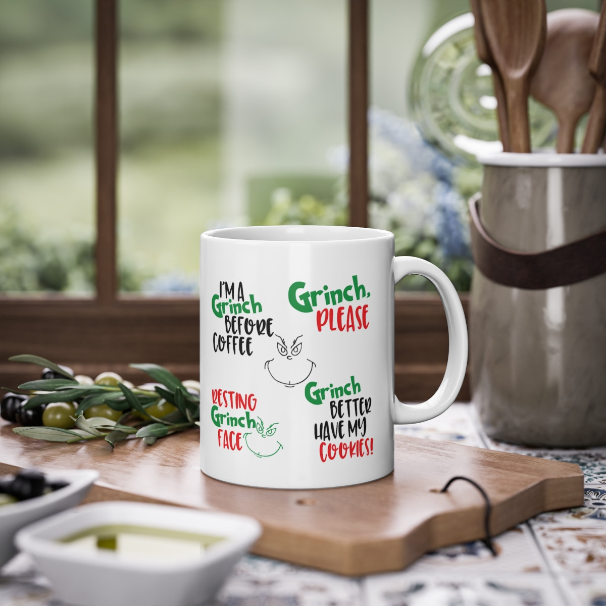 Standard Mug, 11oz Grinch