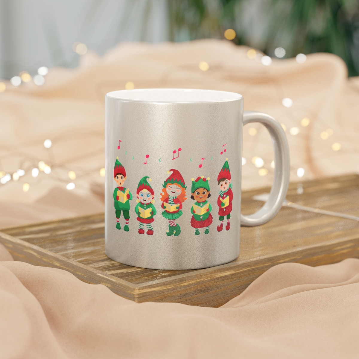 Metallic Mug (Silver\Gold) Christmas songs