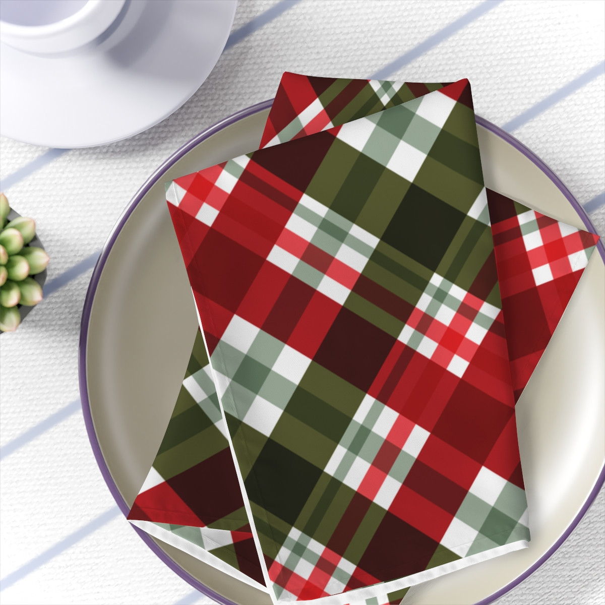 Napkins Christmas pattern