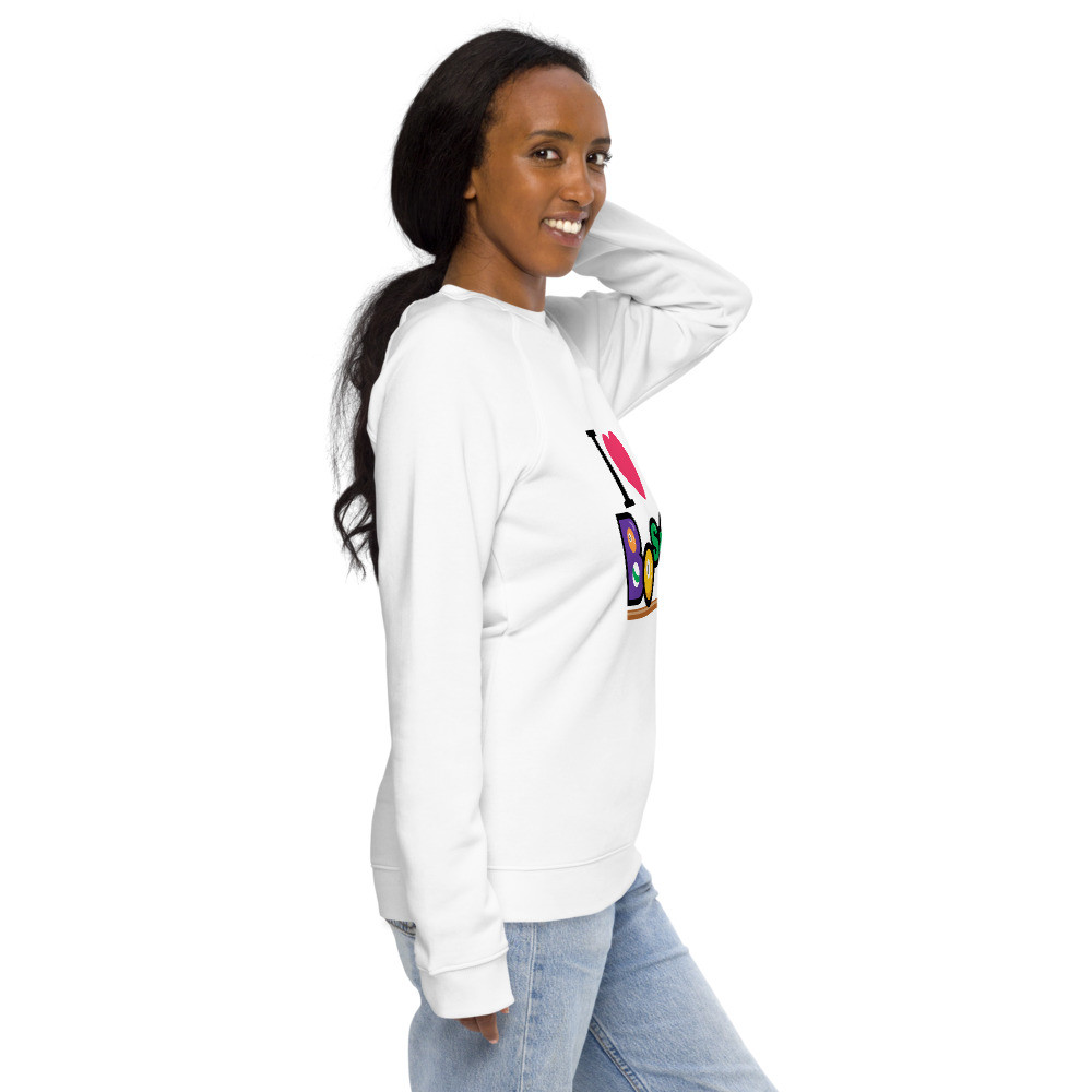 Unisex Organic Raglan Sweatshirt