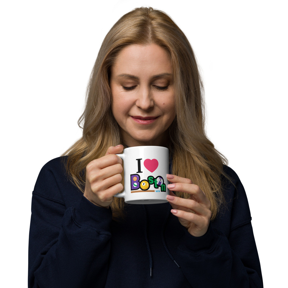 Glossy Ceramic Mug -Your Daily Sip of City Pride