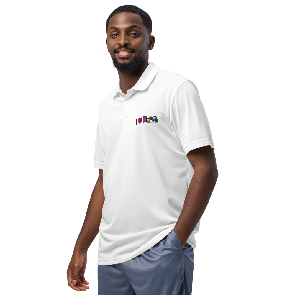 Adidas I Love Boston Sport Polo - Performance Meets Boston Pride