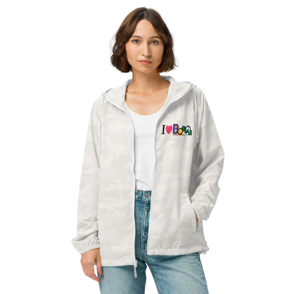 Unisex Lightweight Zip Up Windbreaker
