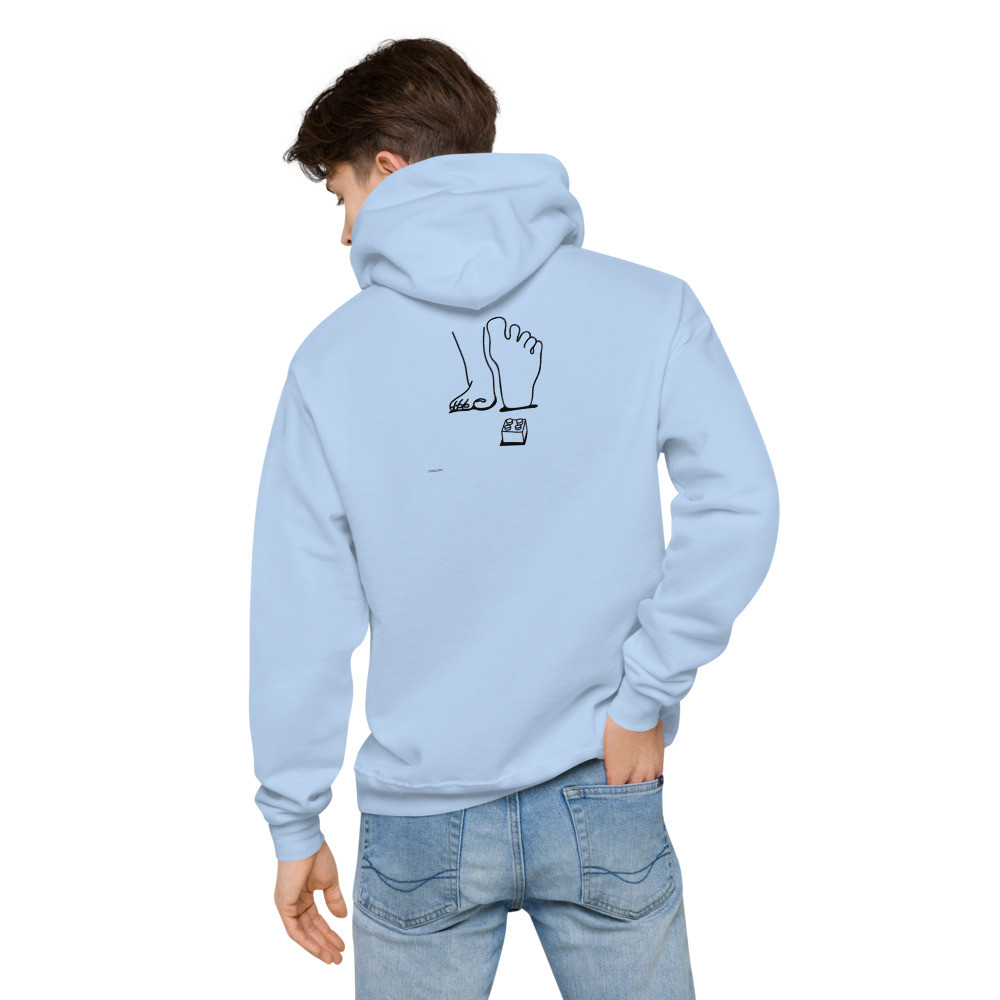 Unisex fleece hoodie