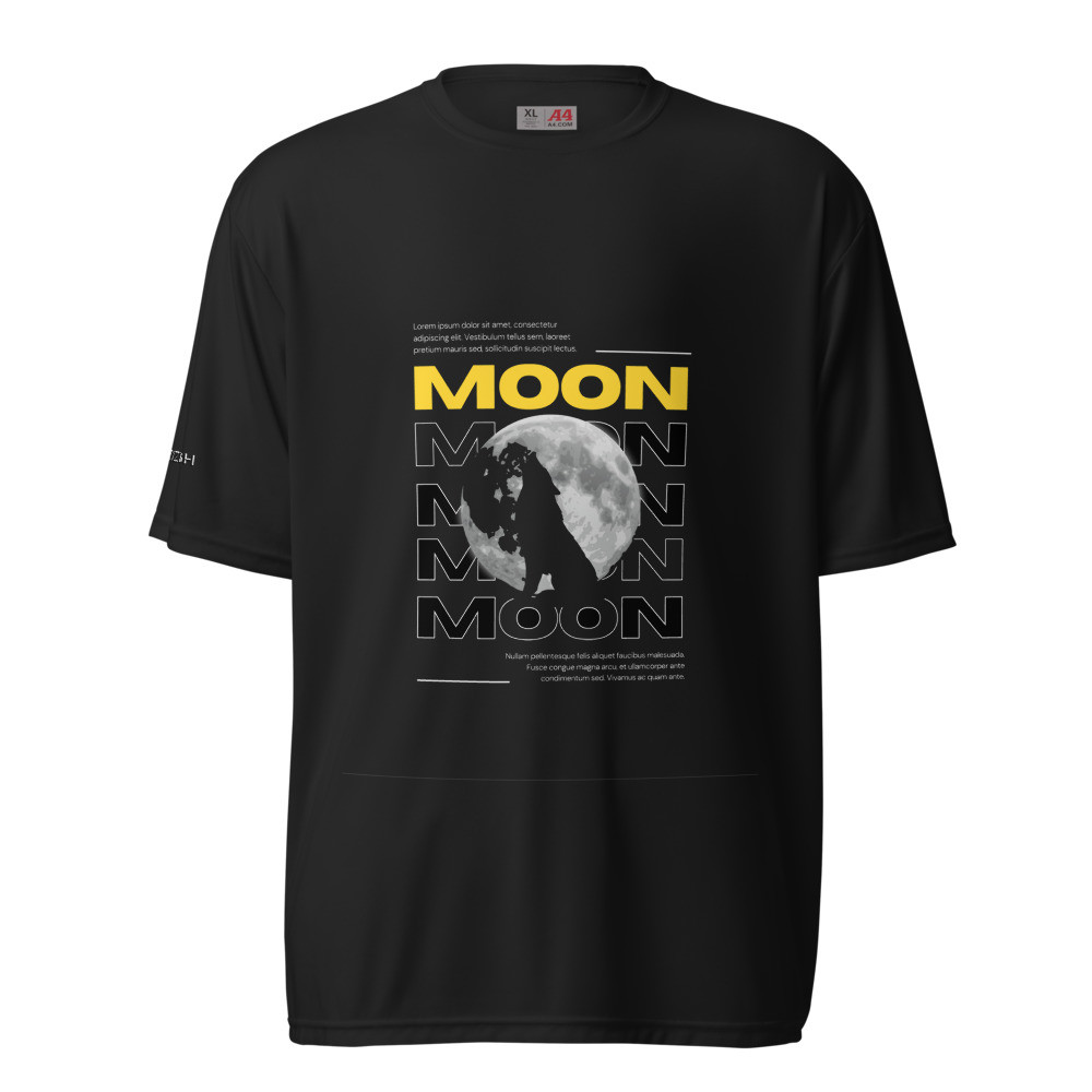 Unisex performance crew neck t-shirt