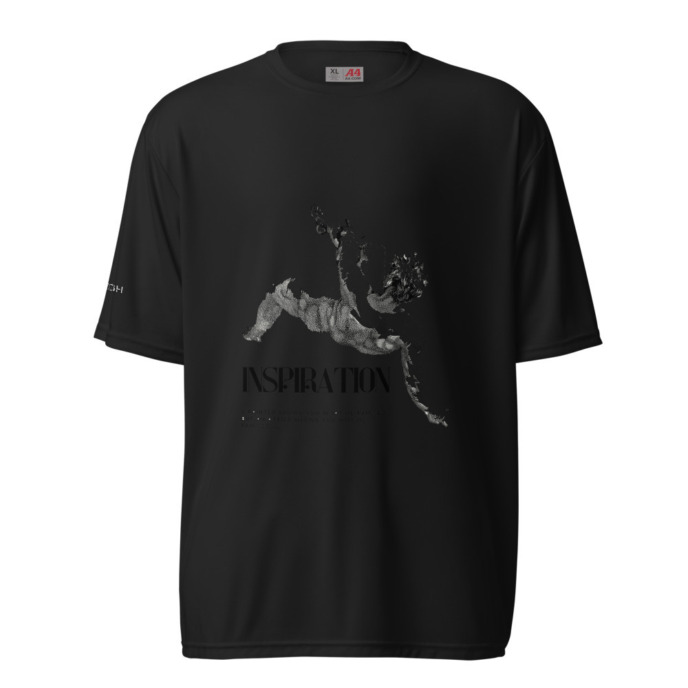 Unisex performance crew neck t-shirt