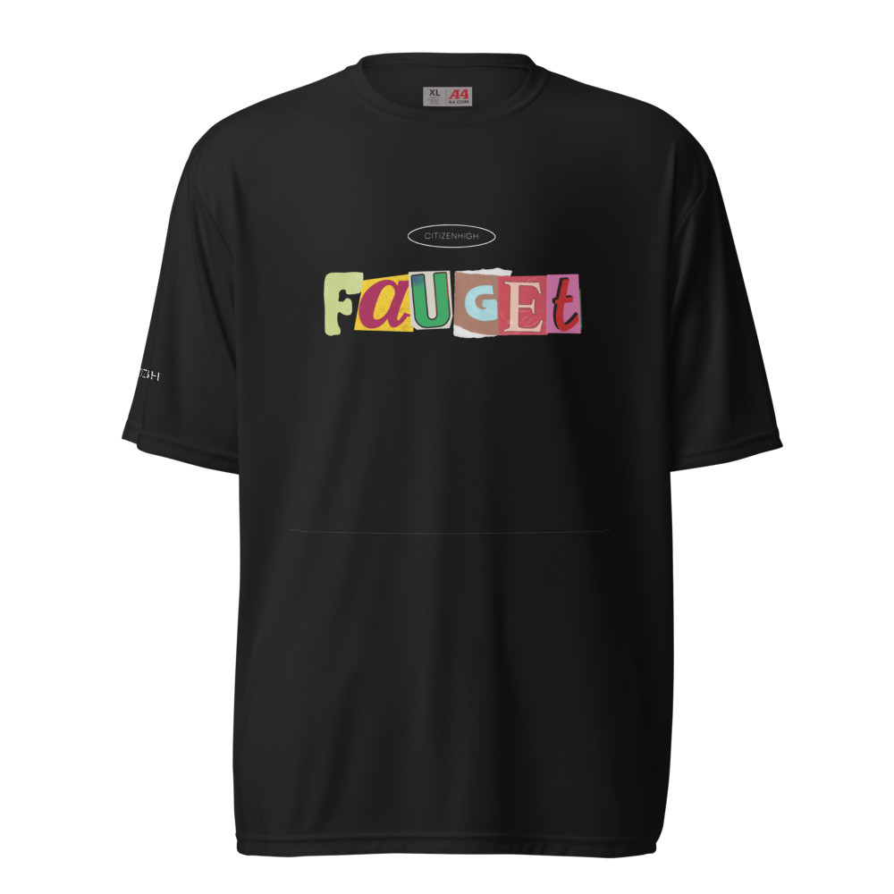 Unisex performance crew neck t-shirt