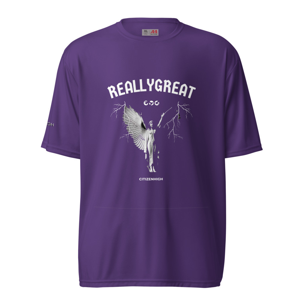 Unisex performance crew neck t-shirt