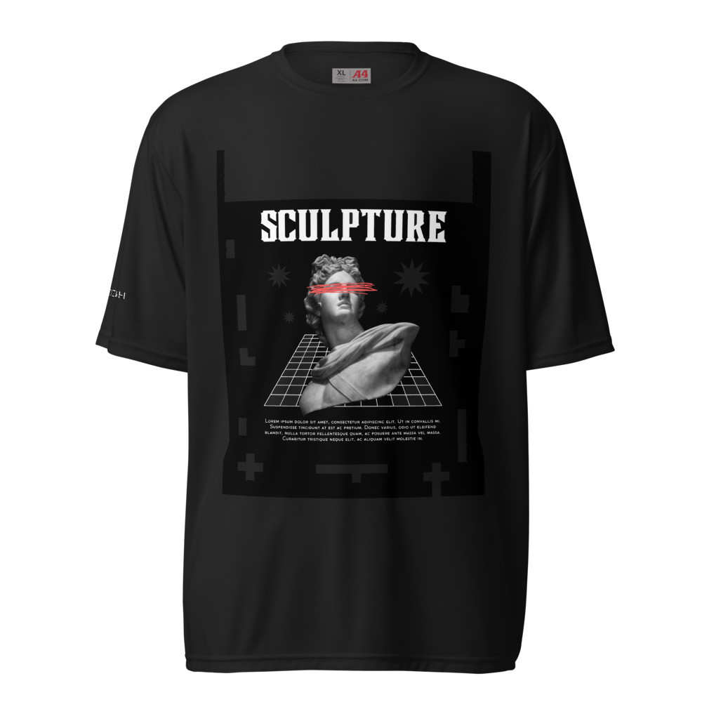 Unisex performance crew neck t-shirt