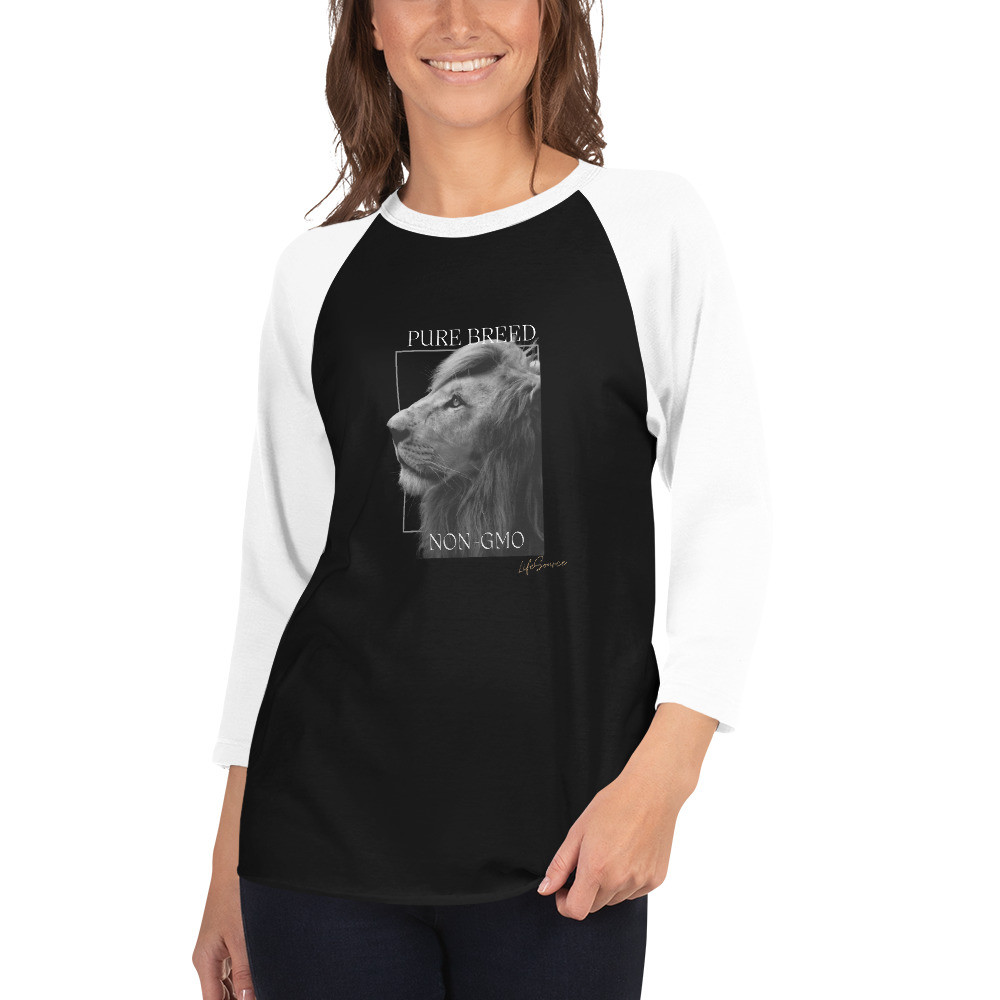 3/4 sleeve raglan shirt