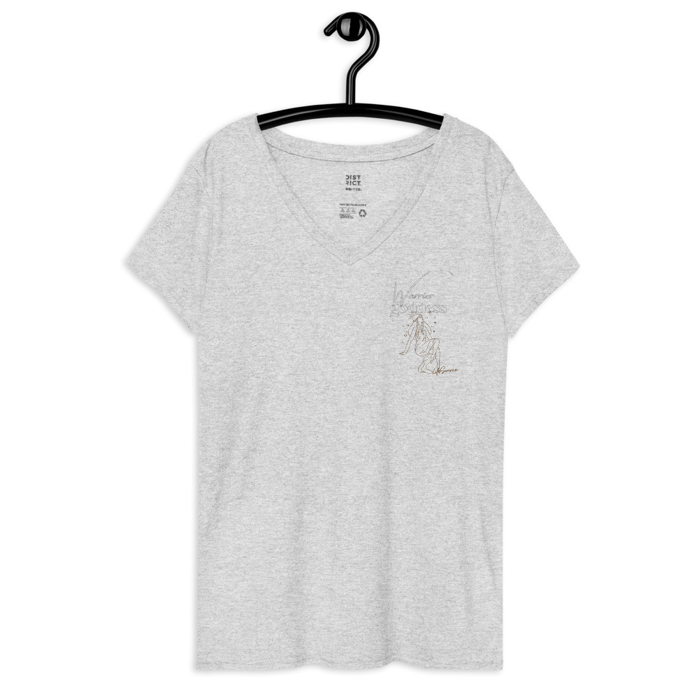 Women’s recycled v-neck t-shirt