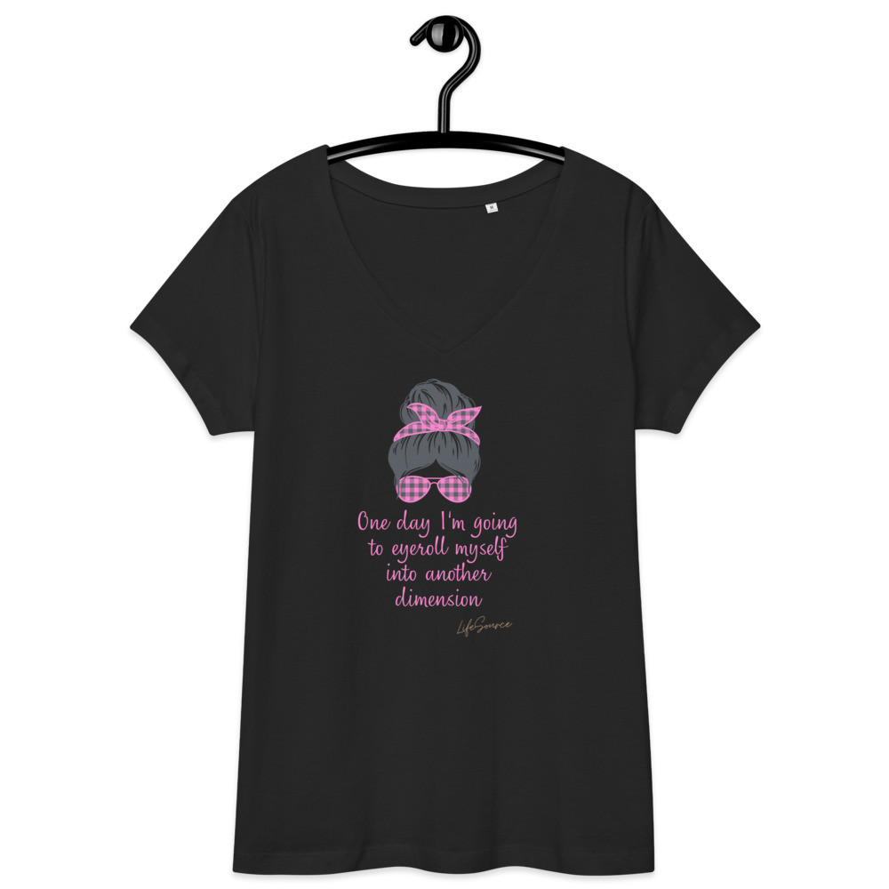 Women’s fitted v-neck t-shirt