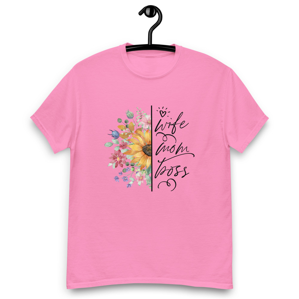 Mothers Day Tee with Sunflowers
